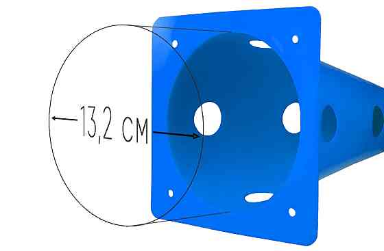 EasyFit Конус-фішка спортивна EasyFit 31 см синя Коломыя