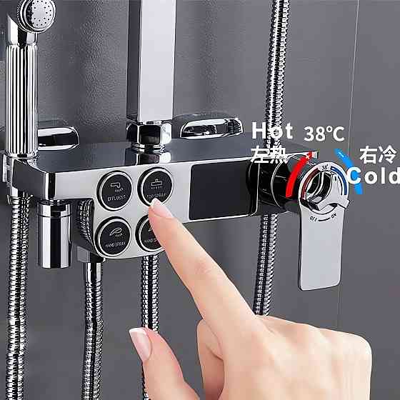 Душевая система хром,душевая стойка (656728868) Киев