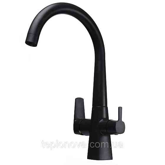 Смеситель для кухни под осмос Globus Lux LAZER GLLR-0999-1-ONIX Черновцы