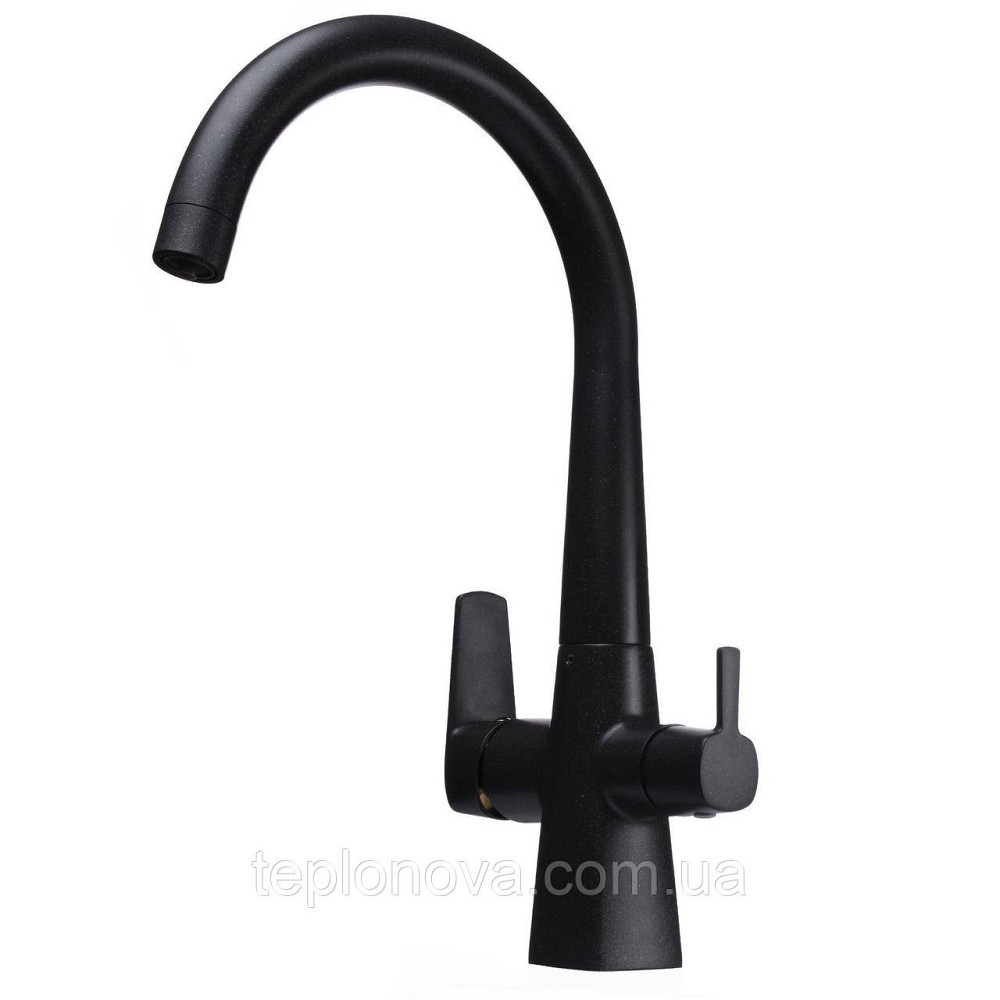 Змішувач для кухні під осмос Globus Lux LAZER GLLR-0999-1-ONIX Чернівці - фото 3