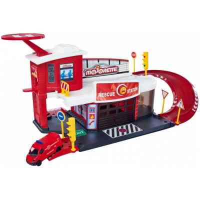 Игровой набор Majorette Креатикс. Пожарная станция,1 машинка (2050038) Винница