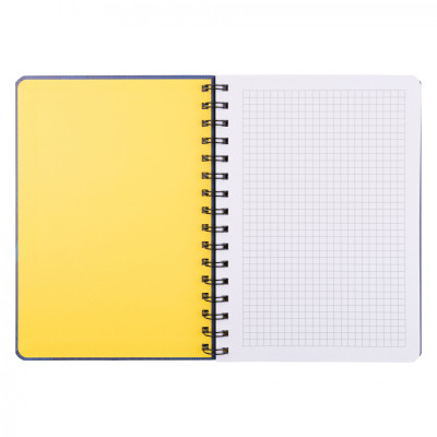 Блокнот Yes А5 80 аркушів на cпіралі з резинкою Smiley World клітинка (151832) Вінниця - фото 2