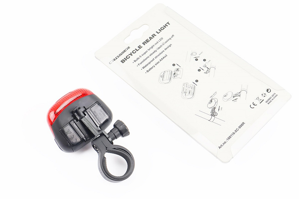 Ліхтар задній 5 діодів, XC-998R (без батарейок) Київ - фото 2