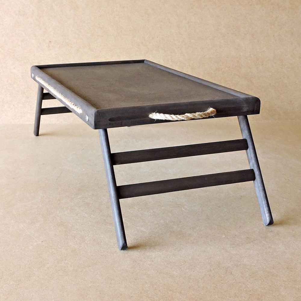 Столик-піднос для сніданку "Техас Екостиль" венге Миколаїв - фото 7