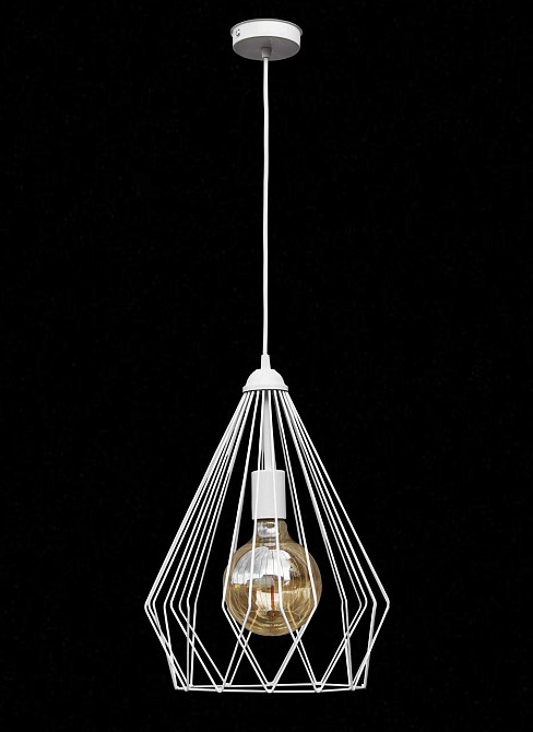 Лофт светильник подвесной Е27 Silvia NL 430 WH Киев - изображение 2