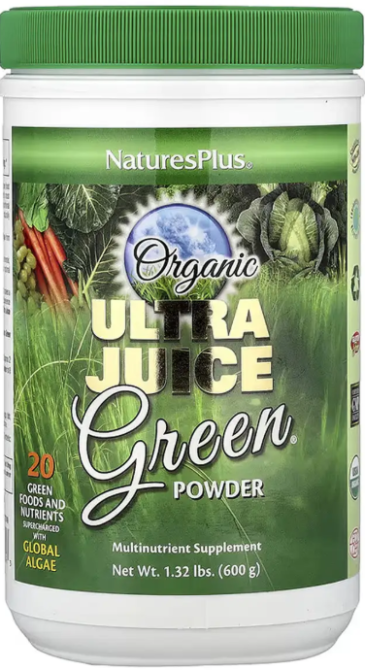 Зеленый суперфуд Nature's Plus Ultra Juice Green Drink 600g Киев - изображение 1