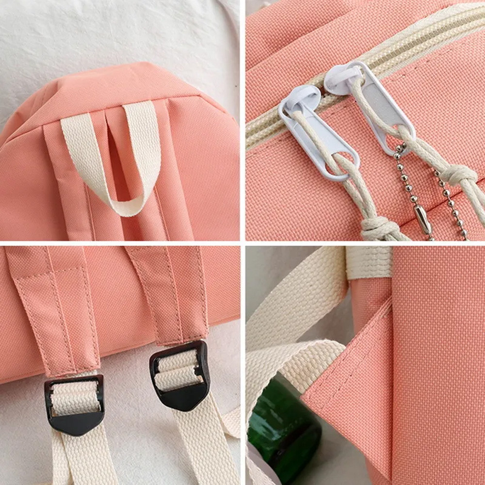 Рюкзак с сумками 5в1, Розовый / Городской рюкзак / Рюкзак подростковый / Детский рюкзак / Портфель Киев - изображение 10