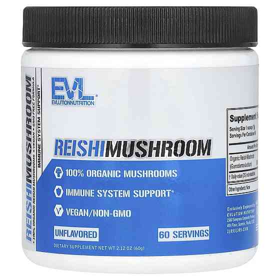 Экстракт гриба рейши Evlution Nutrition Reishi Mushroom 60 g Луцк