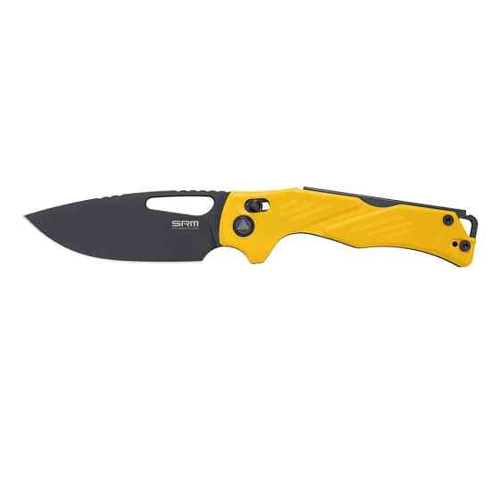 Ніж складаний туристичний SRM Mirage 239X-GY (9.2 см) 14C28N / G10 жовтий Київ