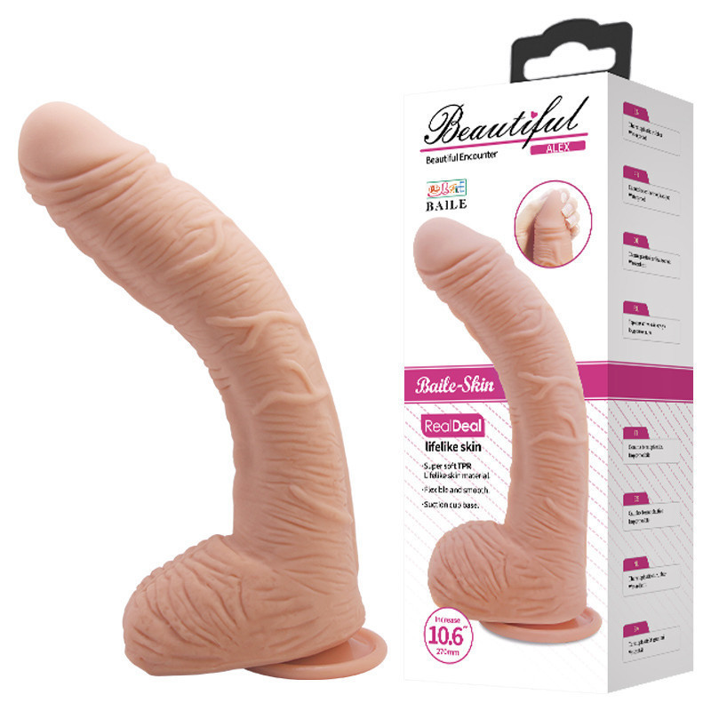 Фалоімітатор з мошонкою BEAUTIFUL ALEX DILDO Sex Aura Київ - фото 2
