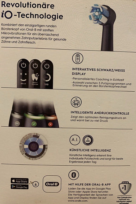 Нова оригінальна електрична зубна Щітка: Oral-B iO Series 6N. Київ - фото 4