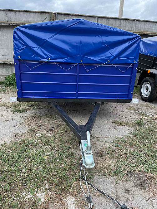 Одновісний причіп посилений Дніпро-250. Тент у подарунок Ковель - фото 2