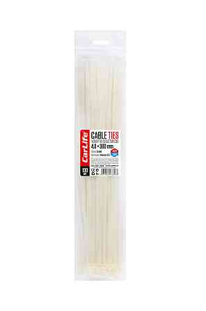 Хомути пластикові білі 4,8x380мм, 100шт Киев