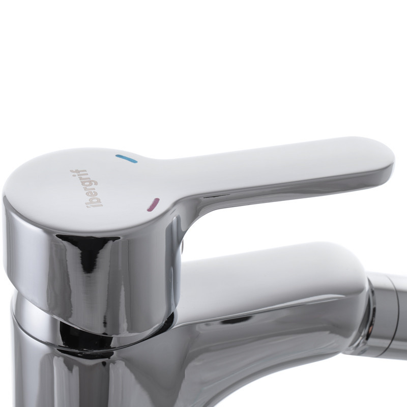 Змішувач для біде (гігієнічний душ) Ibergrif SQUARE M15022 з поворотним аератором (IB0023) Чернівці - фото 4