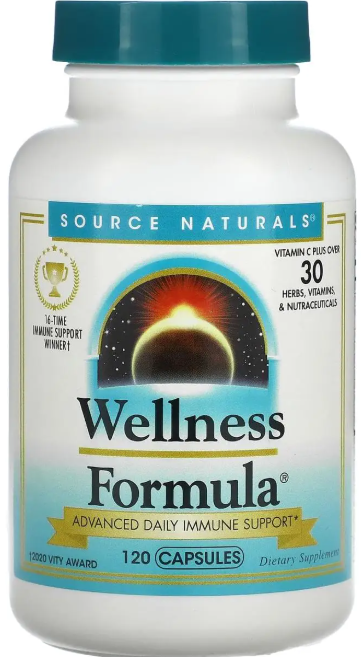 Витамины для иммунитета Source Naturals Wellness Formula 120 капс Киев - изображение 1