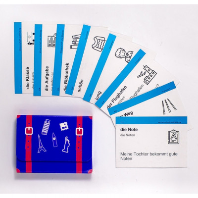 Обучающий набор English Student Карточки для изучения немецкого языка Для начинающих A1, украинский (39122640) Винница - изображение 3