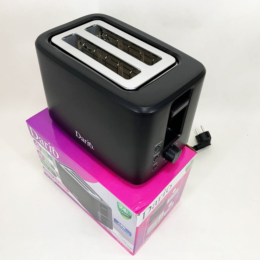 Тостер знімний піддон для крихт, Тостер електричний на 2 грінки для тонких скибочок хліба WX-87 Львів - фото 10