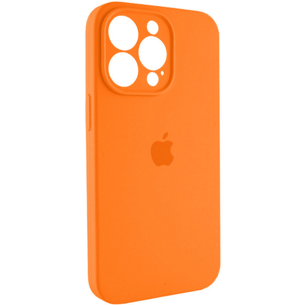 Чохол для смартфона Silicone Full Case AA Camera Protect for Apple iPhone 15 Pro Max 52,Orange Киев - изображение 2