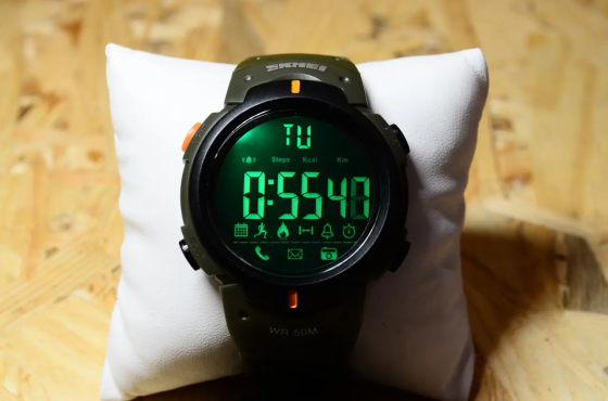 Спортивний смарт годинник Skmei 1301 Шагомір Bluetooth удароміцний (Зелений) Вінниця