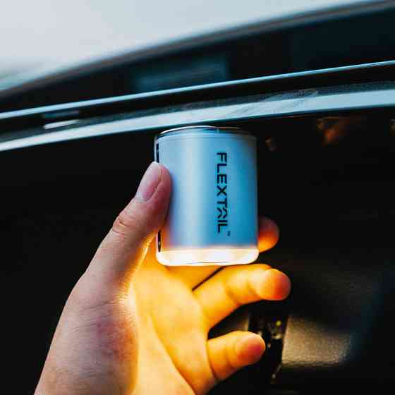 Кемпінговий насос-ліхтар Flextail Tiny Pump 2X з насадками (Чорний) Вінниця