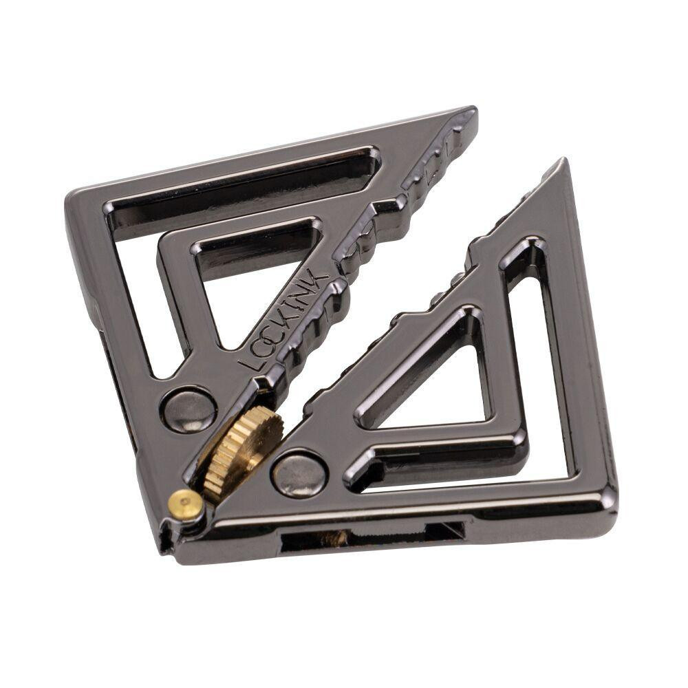 Затискачі для сосків із важкою підвіскою LOCKINK Adjustable Nipple Clamps with Heavy Pendant — Grey Sex Aura Київ - фото 2
