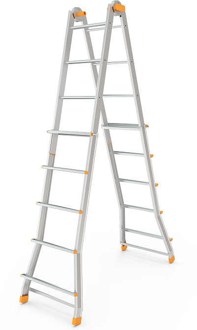 Телескопическая лестница Colombo Pratic 4+5 Steel (PRATIC4+5ACC) Киев - изображение 7