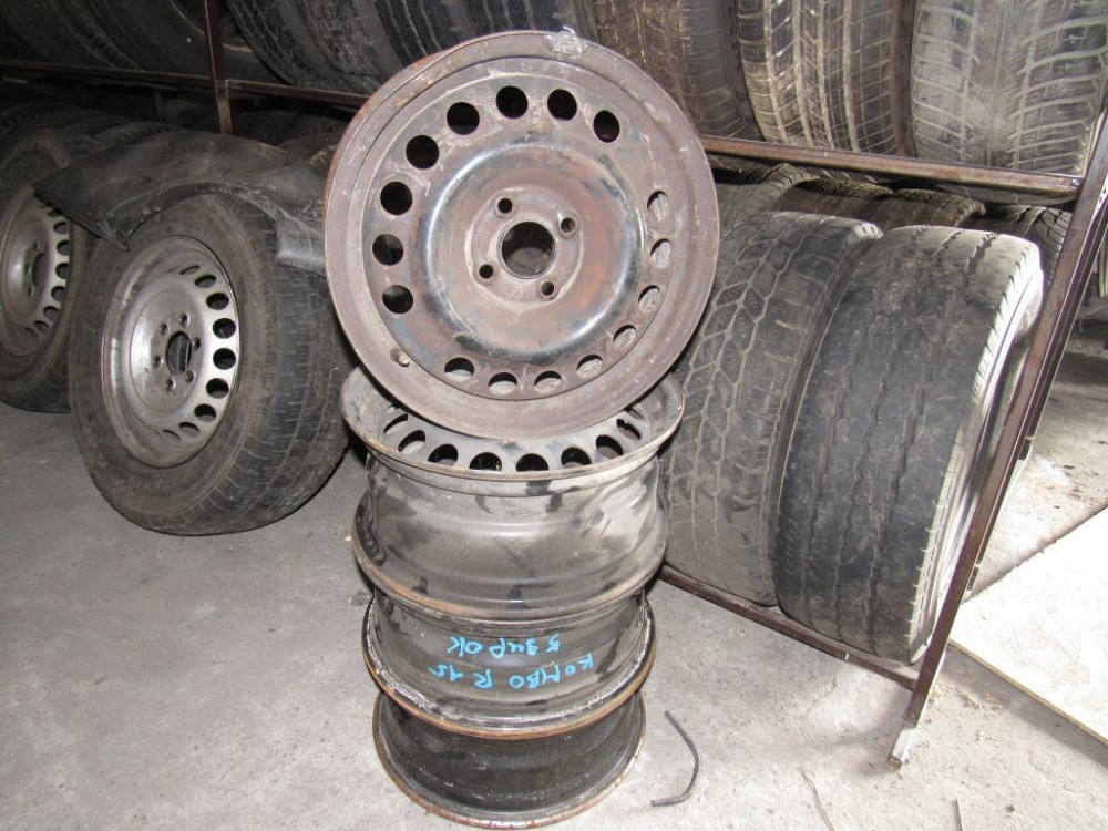 Диск колесний металевий Opel Combo R15 2001-2011 Ковель - изображение 3