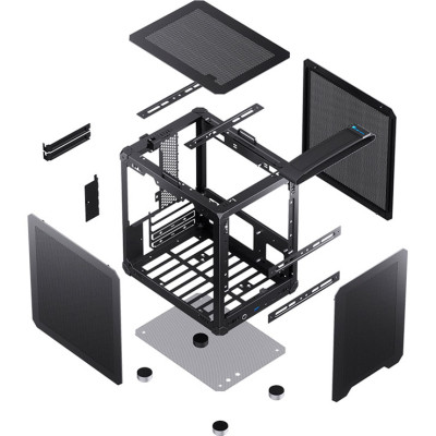 Корпус JONSBO C6 Handle Black Вінниця - фото 6