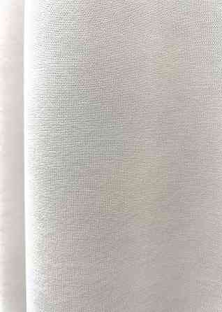 Комплект штор VR-Textil Микровелюр Petek 100х270 2шт и Тюль 400х270 2020ш-1153т Молочный с белым 71-157/2 Киев