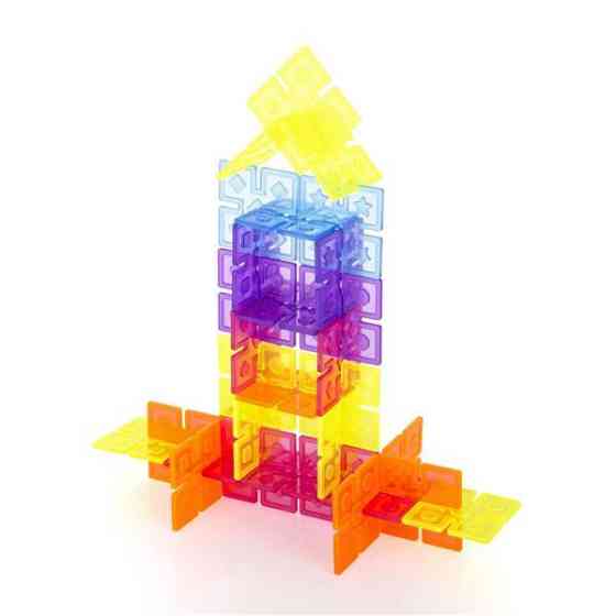 Конструктор Guidecraft Interlox Squares Квадрати, 96 деталей (G16835) Харків