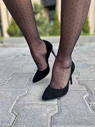 Туфлі жіночі SEE SEVEN чорні натуральна замша 35р. каблук 10 см (3538) Коломыя