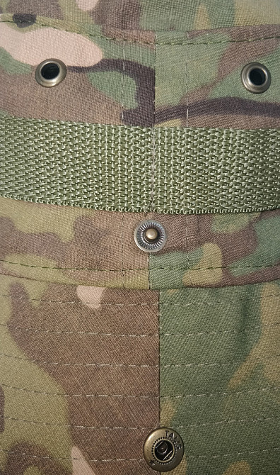 Панама чоловіча тактична маскувальна мультикам чоловіча тактична натуральна тканина анти москітна сі Одеса - фото 13