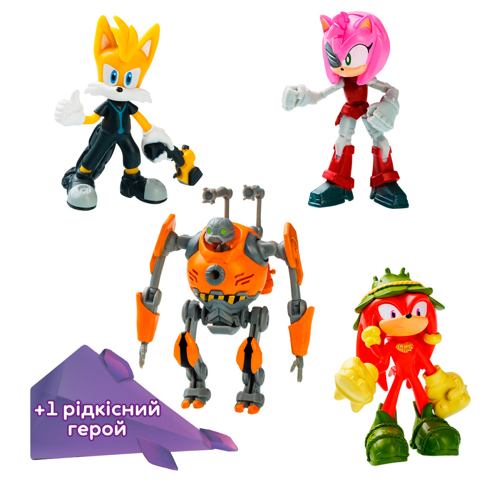 Набір ігрових фігурок Sonic Prime – Пригоди Тейлза Днепр - изображение 2