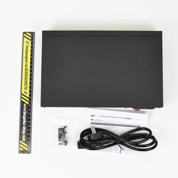 Коммутатор PoE-1018-16P-1S/250m Київ - фото 4