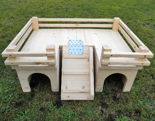 Домик для кроликов 