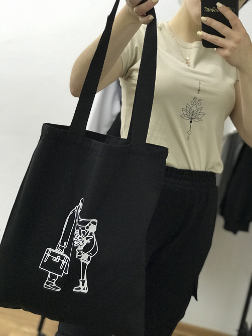 Еко- сумка \ ШОПЕР с красивым арт принтом. Черновцы - изображение 2