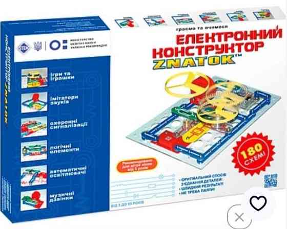 Конструктор Знаток Znatok Знавець, 180 схем. Київ