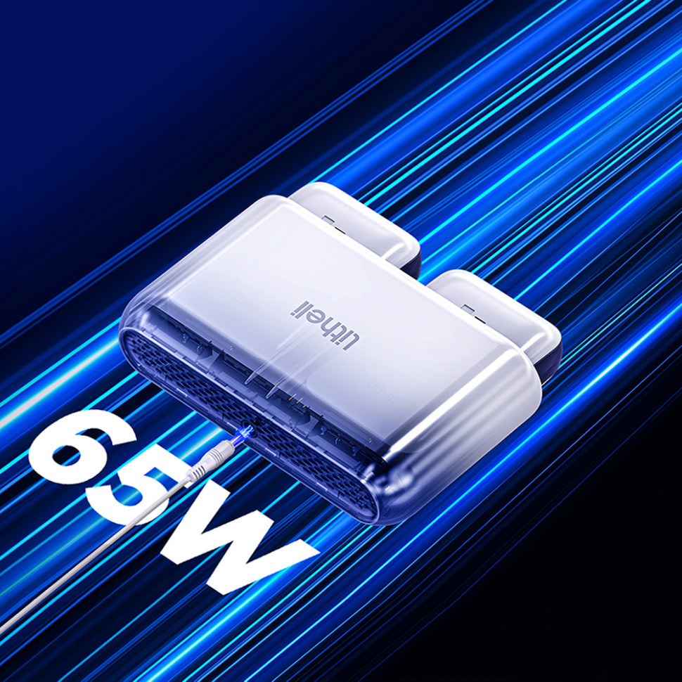 Зарядний пристрій для двох Power Bank Litheli U20 Київ - фото 2