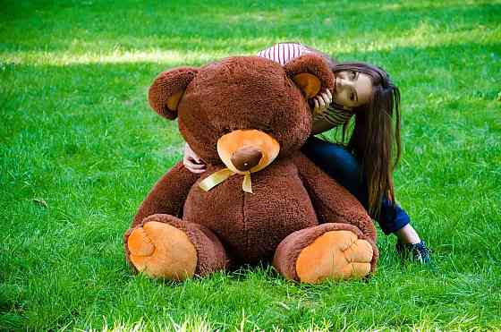 М'яка  іграшка подарунок на 8 березня плюшевий ведмедик,  плюшевий ведмедик Томии 150 см Шоколадний Тернопіль