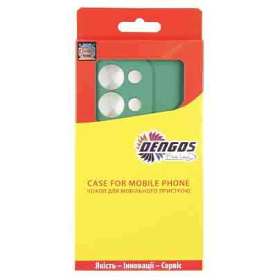Чехол для мобильного телефона Dengos Soft Kit for Xiaomi Redmi 15C case + glass Mint (DG-KM-167) Вінниця