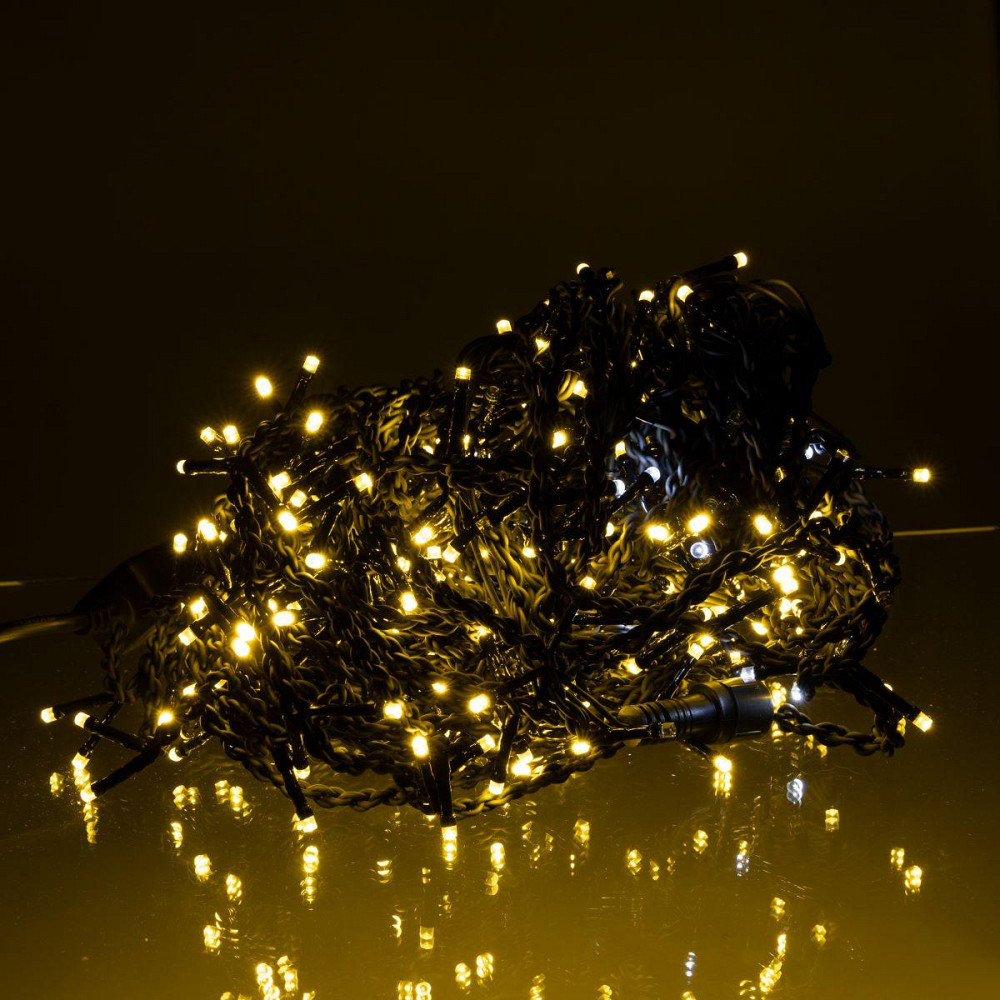 Гірлянда вулична Бахрома 36 м, 600 LED, жовта Київ - фото 4