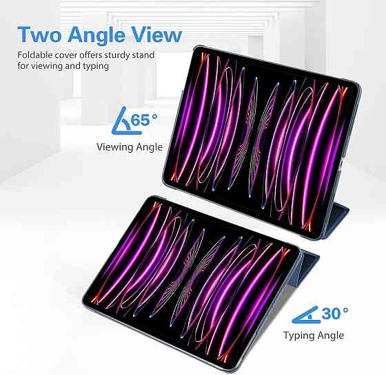 Фірмовий захисний чохол Procase для Apple iPad Pro 12.9 2022/2021/2020/2018 (6th/5th/4th/3rd Generation) Дніпро