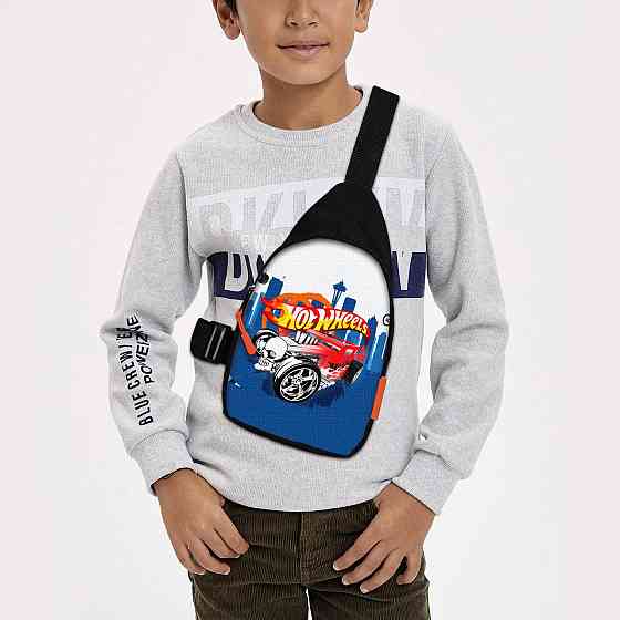 Сумка через плечо детская Hot Wheels 29х17 см сумка слинг для мальчика (02250) Киев
