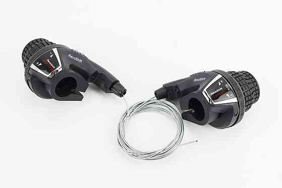 Перемикачі (грипшифт) 3x7 швидкості, чорні SL-RS 35 Не оригінал Київ