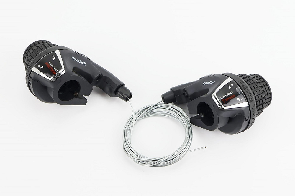 Перемикачі (грипшифт) 3x7 швидкості, чорні SL-RS 35 Не оригінал Київ - фото 1