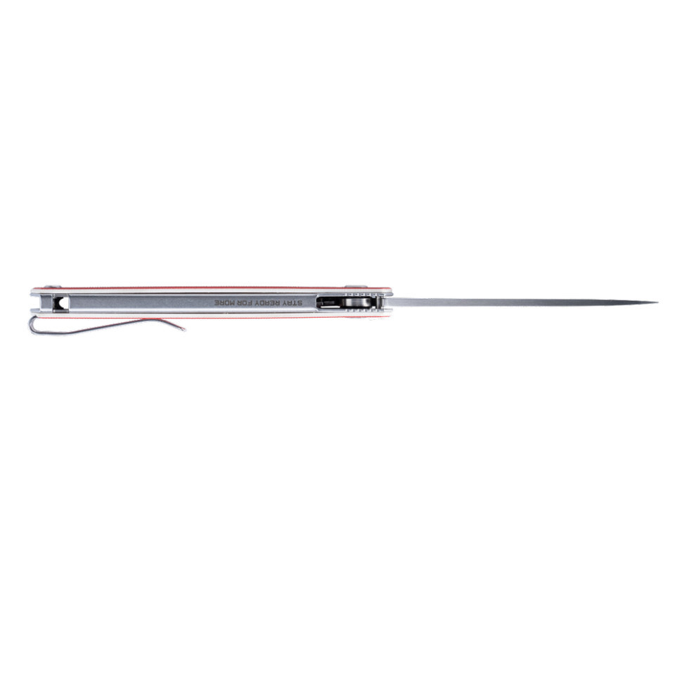 Ніж складаний туристичний SRM Swift 125L-GR (8 см) 12C27 / G10 червоний Київ - фото 6