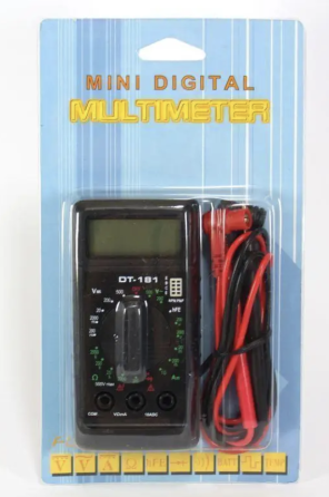 Мультиметр DT-181 (Тестер), типи вимірювань Дніпро