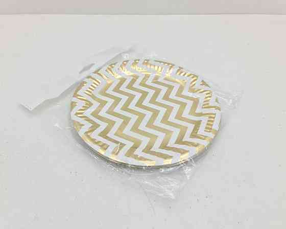 Тарелки бумажные одноразовые детские 