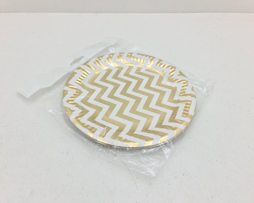 Тарелки бумажные одноразовые детские 