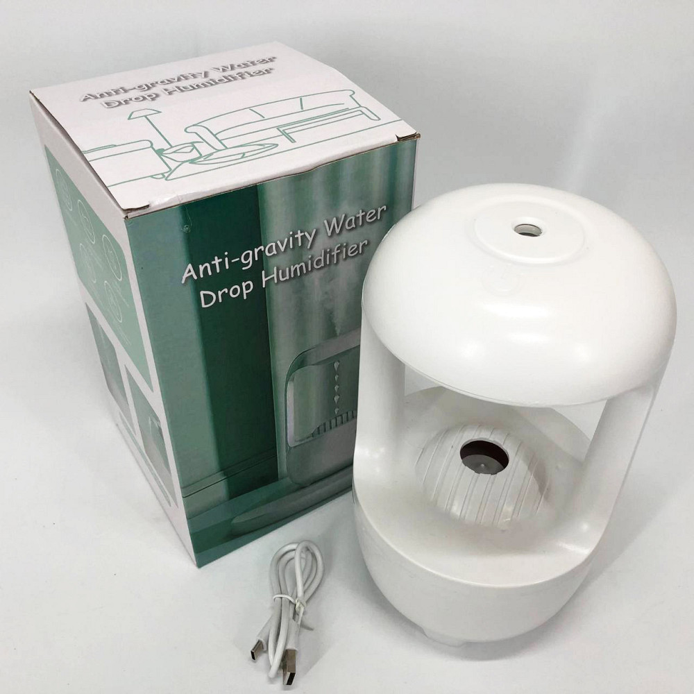 Зволожувач повітря ультразвуковий DROP HUMIDIFIER AND-199, левітуючий розпилювач для спальні, AU-969 будинки, готелі Київ - фото 2